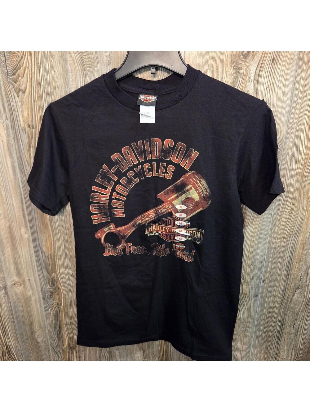 Harley Davidson 2011 Deadstock NEW Albert Lea MN Double-sided T-shirt Size Med